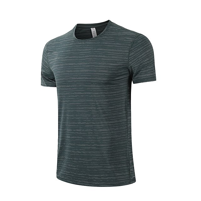 Sports & Outdoors Running, Jogging & Walking | Mens Short Sleeve Running Shirt Tee Tshirt Top Athletic Athleisure Spandex Quick 