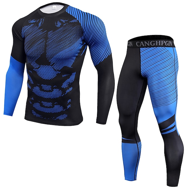 Sports & Outdoors Running, Jogging & Walking | JACK CORDEE Mens 2 Piece Patchwork Activewear Set Compression Suit Athletic Athle