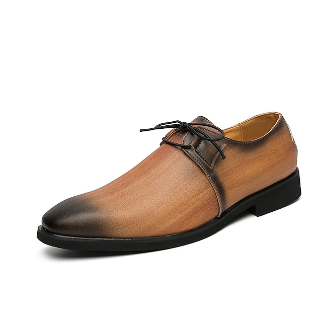 Men's Oxfords Derby Shoes Walking Vintage Business Daily Party ...
