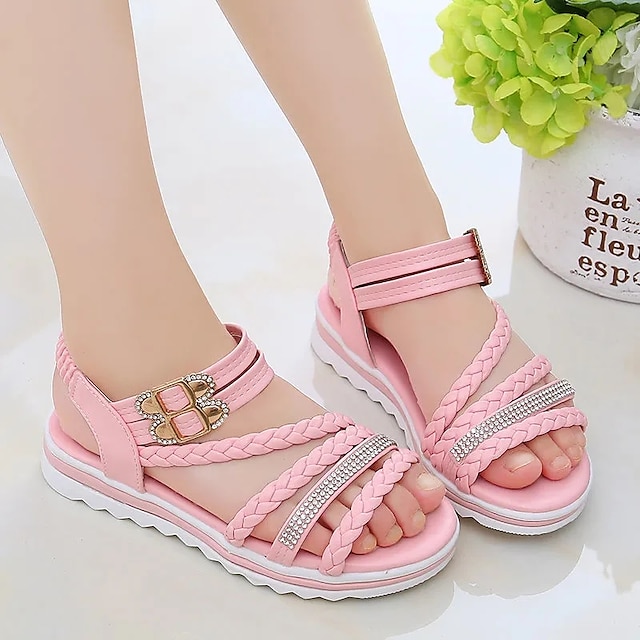 2018 Spring and Summer New British Flat The end Non-Slip Sandals Female Sandals a Type Magic Sa 