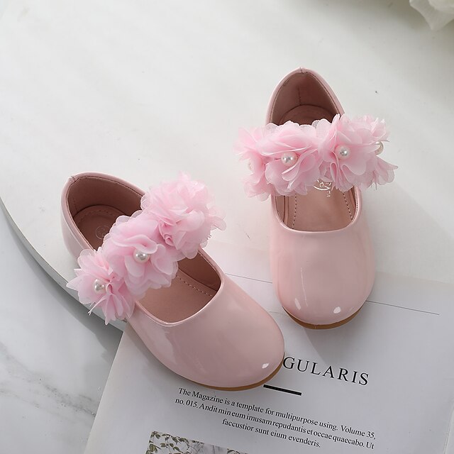 pink floral flats