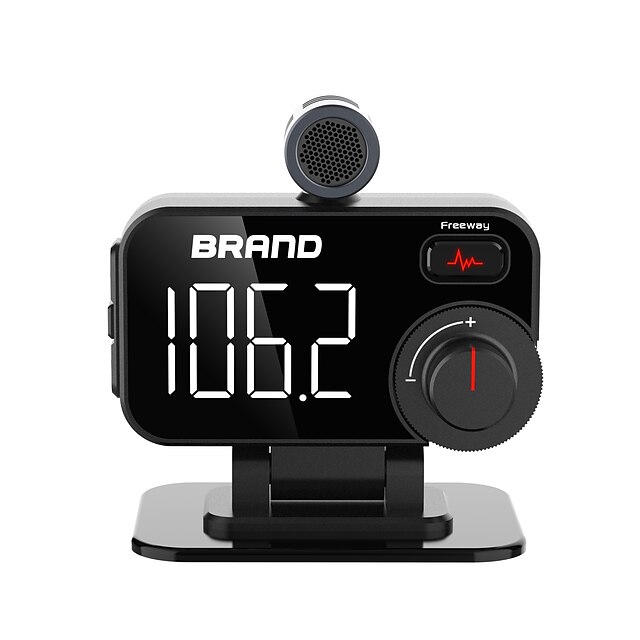 Consumer Electronics Automotive | BT92 Bluetooth 5.0 FM Transmitter / Bluetooth Car Kit Car Handsfree QC 3.0 / MP3 Car - YE86066