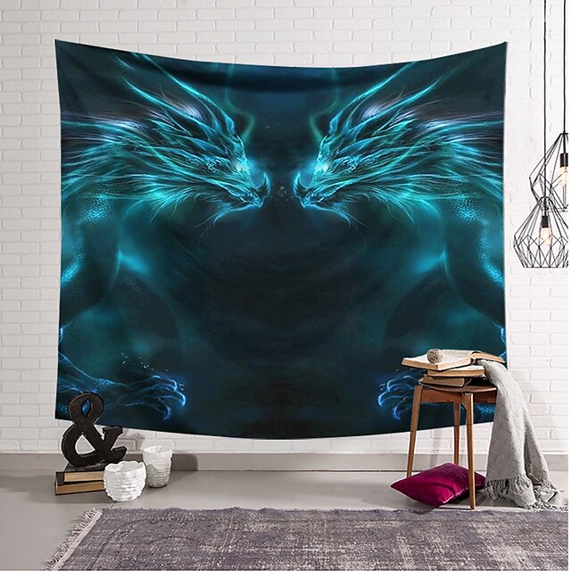  Large Wall Tapestry Art Decor Blanket Curtain Hanging Home Bedroom Living Room Decoration Polyester Dragon