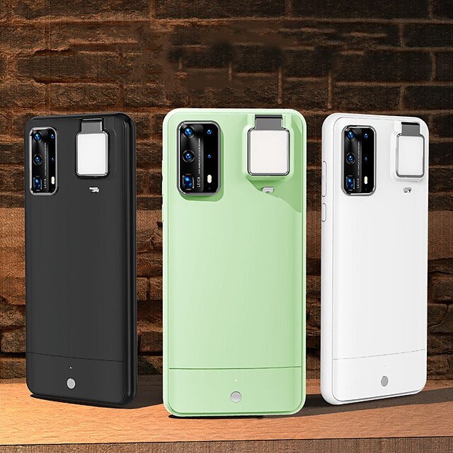 Selfie Ring Fill Light Phone Case For Huawei P40 Pro P30 Pro Led Light Live Beauty Ring Flash Mobile Phone Case For Huawei P20 Pro Nova 7 Pro 8569410 2021 27 99