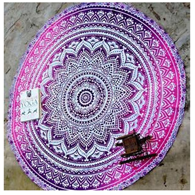 Home & Garden Home Decor | 2021 amazon ebay european and american new beach towel round sunscreen shawl wish aliexpress wrap ski