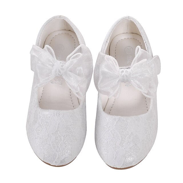 Shoes & Bags Kids Shoes | Girls Flats Flower Girl Shoes Lace Breathable Mesh Breathability Wedding Cute Dress Shoes Toddler(9m-4