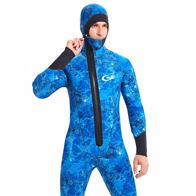 Sports & Outdoors Surfing, Diving & Snorkeling | YON SUB Mens Womens Full Wetsuit 5mm SCR Neoprene Diving Suit Thermal Warm UPF5