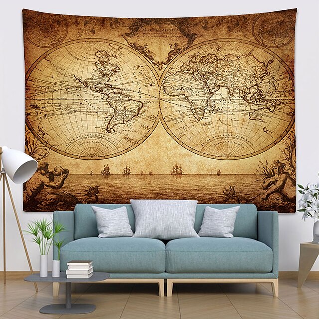 Home & Garden Home Decor | Wall Tapestry Art Decor Blanket Curtain Hanging Home Bedroom Living Room Decoration Polyester Ancient