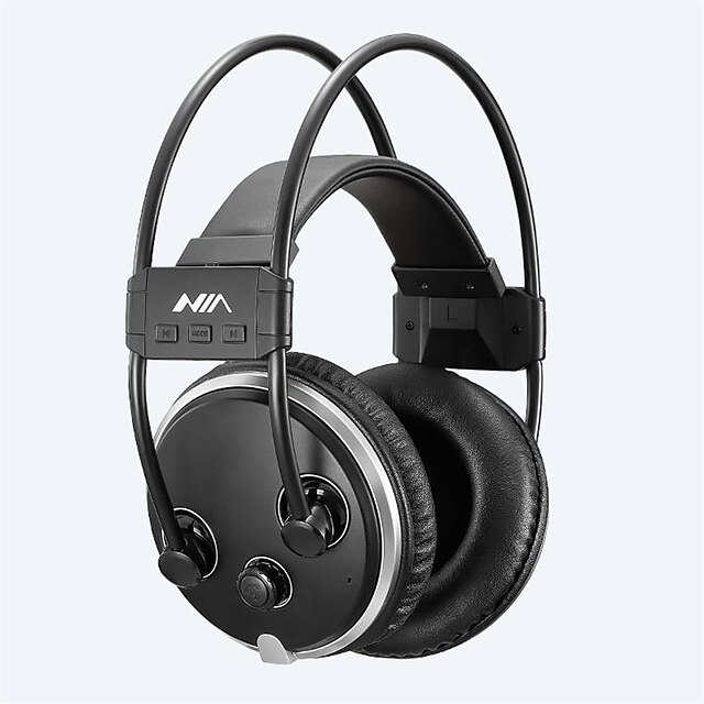  NIA S2000 Over-ear Headphone Bluetooth 4.2 Ergonomic Design Stereo Dual Drivers for Apple Samsung Huawei Xiaomi MI  Traveling Outdoor Cycling Mobile Phone