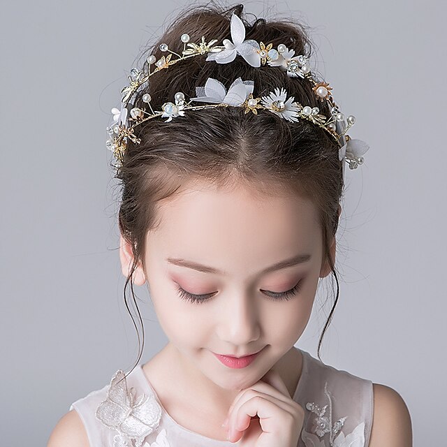 Children Girl Butterfly Headband Hair Accessories Girls Baby Toddler Kids Gift Q 