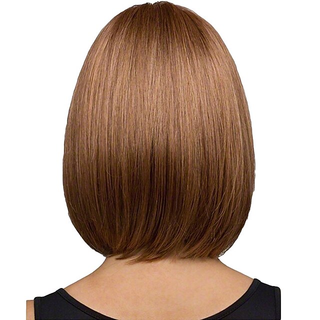 Beauty & Hair Wigs & Hair Pieces | Brown Wigs for Women Bob Wig Cosplay Synthetic Hair Wig Party Wig Short Straight Wigs - MR750