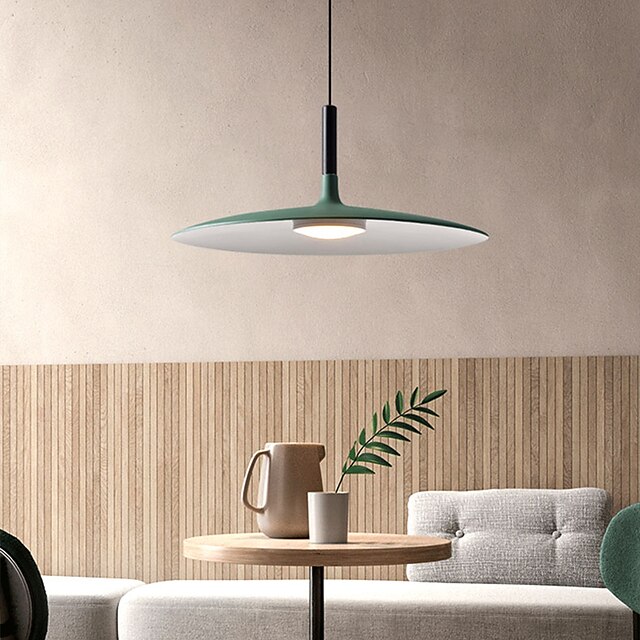 Lights & Lighting Pendant Lights | 25 cm Single Design Pendant Light Metal Painted Finishes Modern 220-240V - ZJ53849