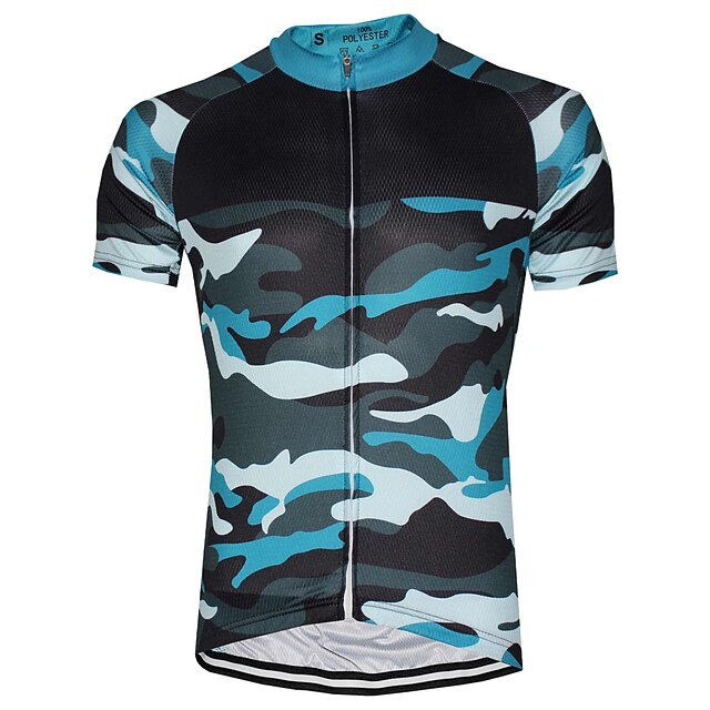 21Grams® Per uomo Manica corta Maglia da ciclismo Estate Elastene  Poliestere Nero Camouflage Bicicletta Maglietta / Maglia Superiore Ciclismo  da montagna Cicismo su strada Traspirante Asciugatura del 8645265 2022 a  $27.99