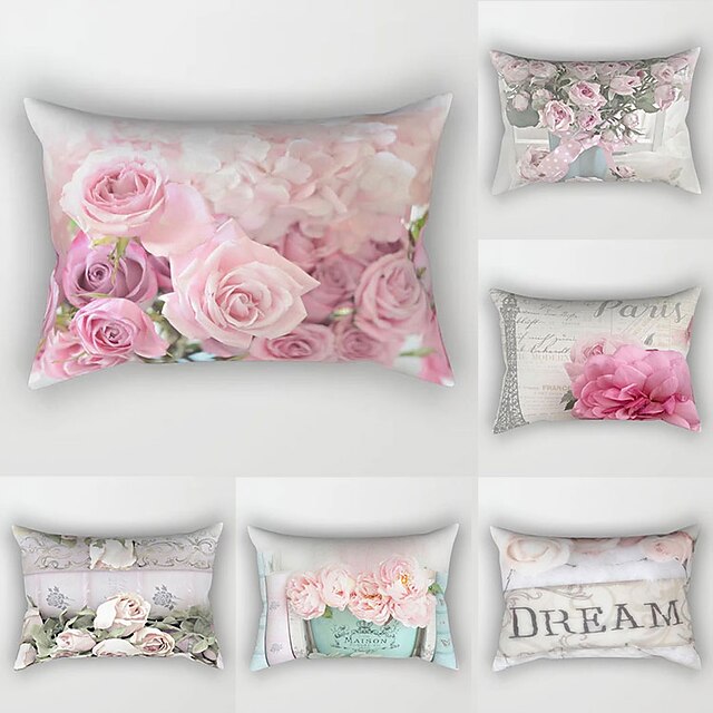 Home & Garden Home Decor | Floral Double Side Cushion Cover 1PC Soft Decorative Square Throw Pillow Cover Cushion Case Pillowcas