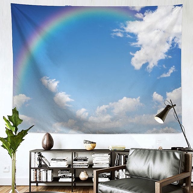 Home & Garden Home Decor | Rainbow Wall Tapestry Art Decor Blanket Curtain Hanging Home Bedroom Living Room Decoration Polyester