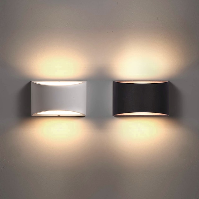  applique a led g9 9w lampade da terra lampade da parete moderne per soggiorno camera da letto corridoio decorazioni per la stanza di casa materiale in alluminio 220-240/110-120v