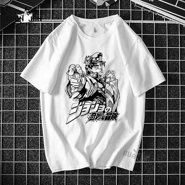 Toys & Hobbies Cosplay & Costumes | Inspired by JoJos Bizarre Adventure JOJO Cosplay Costume T-shirt Polyester / Cotton Blend Pr