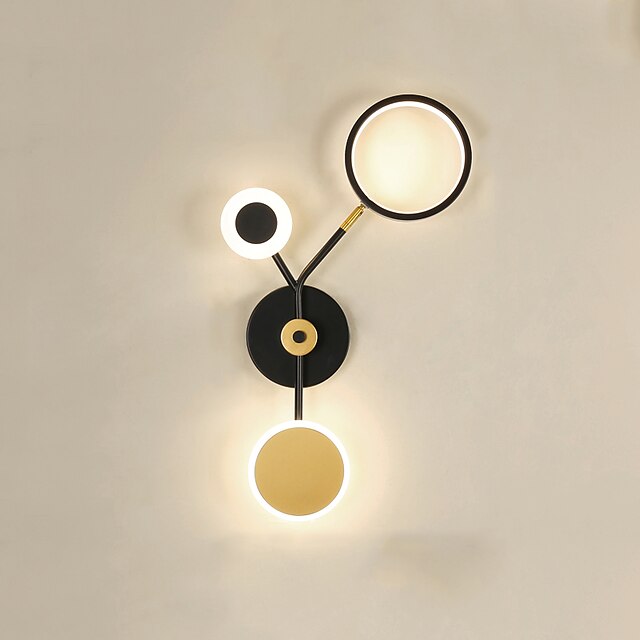  lightinthebox led væglampe sengelampe moderne nordisk stil væglamper væglamper svingarm lys stue soveværelse jern væglampe 110-120v 220-240v