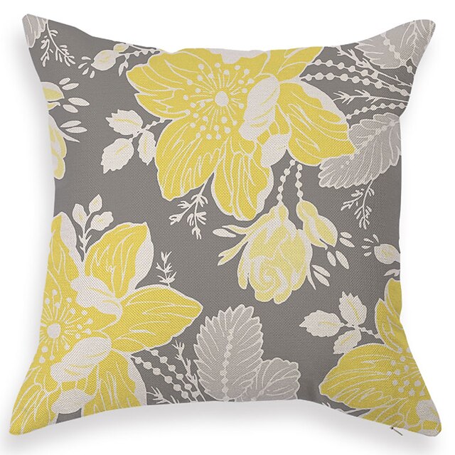 Home & Garden Home Decor | Floral Double Side Cushion Cover 1PC Soft Decorative Square Throw Pillow Cover Cushion Case Pillowcas