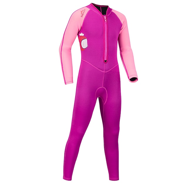 Sports & Outdoors Surfing, Diving & Snorkeling | SBART Boys Girls Full Wetsuit 2mm SCR Neoprene Diving Suit Thermal Warm UPF50+ 