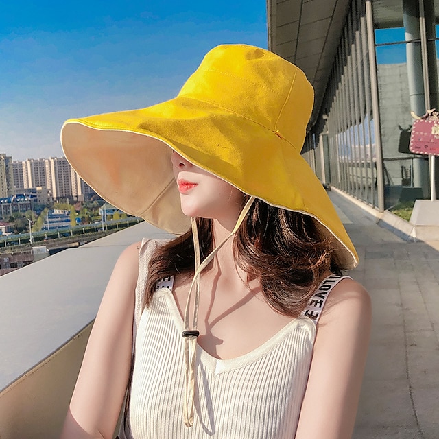 Sun Hat Hiking Hat Wide Brim Summer Outdoor Sunscreen Breathable Sweat ...