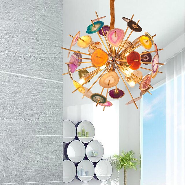 Lights & Lighting Pendant Lights | LED Pendant Light Modern Luxury Globe Design 20cm Geometric Shapes Pendant Light Stylish Mini