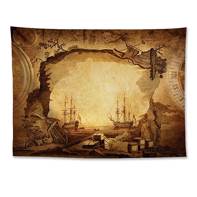 Home & Garden Home Decor | Wall Tapestry Art Decor Blanket Curtain Hanging Home Bedroom Living Room Decoration Polyester Ferry -