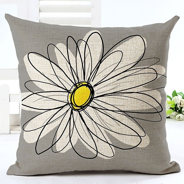 Home & Garden Home Decor | Floral Double Side Cushion Cover 1PC Soft Decorative Square Throw Pillow Cover Cushion Case Pillowcas