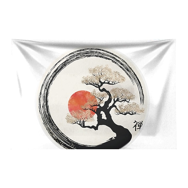 Home & Garden Home Decor | Chinese Style Ink Painting Style Wall Tapestry Art Decor Blanket Curtain Hanging Home Bedroom Living 