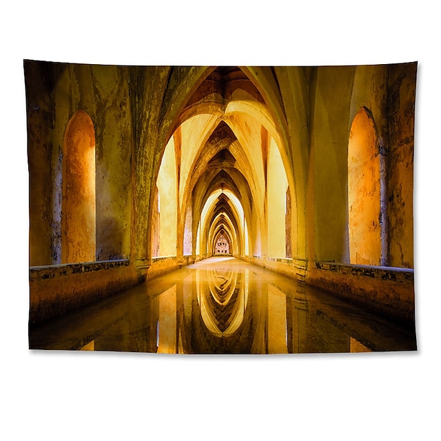 Home & Garden Home Decor | Wall Tapestry Art Decor Blanket Curtain Hanging Home Bedroom Living Room Decoration Polyester - IP212