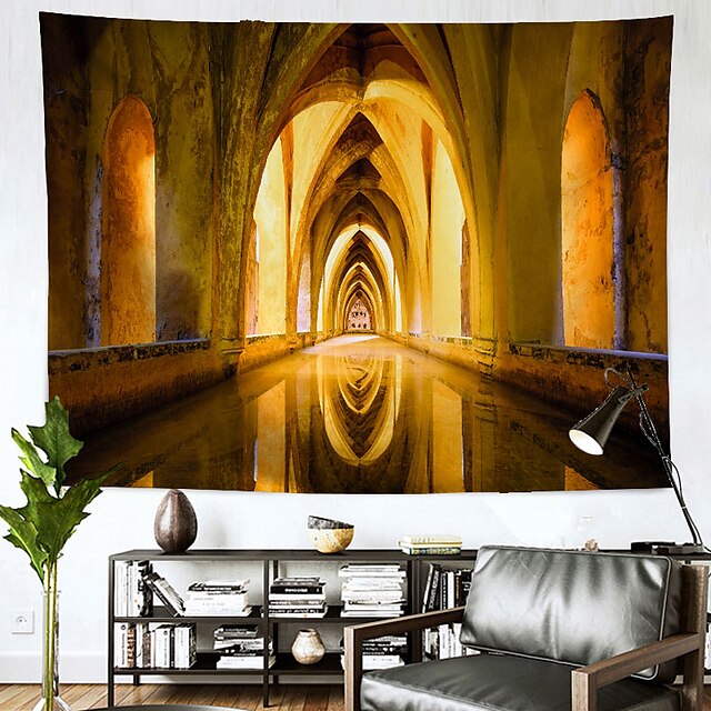 Home & Garden Home Decor | Wall Tapestry Art Decor Blanket Curtain Hanging Home Bedroom Living Room Decoration Polyester - IP212