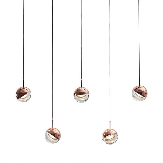 Lights & Lighting Pendant Lights | Pendant Light 10 cm Lantern Desgin Metal Electroplated LED 220-240V - GB60529