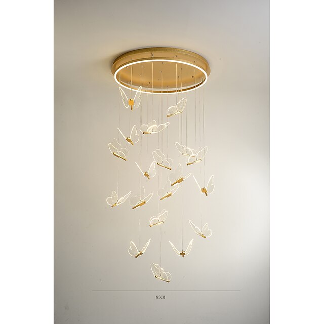 Lights & Lighting Pendant Lights | LED Pendant Light 35 cm Single Design Pendant Light Acrylic LED Nordic Style 110-240 V - XK81