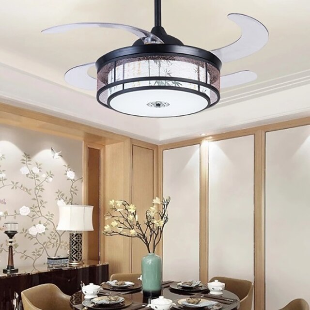 ventilador de techo 48 cm diseño único ventilador de techo metal estilo