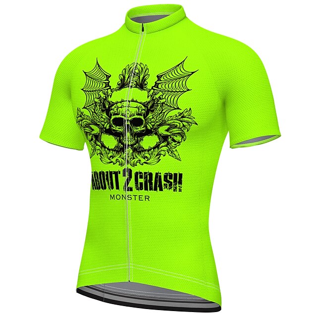 21Grams® Per uomo Manica corta Maglia da ciclismo Estate Elastene  Poliestere Verde Teschio di zucchero Teschi Divertente Bicicletta Maglietta  / Maglia Superiore Ciclismo da montagna Cicismo su strada del 8637476 2021  a $27.99