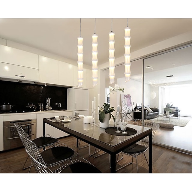 Lights & Lighting Pendant Lights | 30 cm Single Design Pendant Light Metal Acrylic LED Nordic Style 110-240 V - FA51068