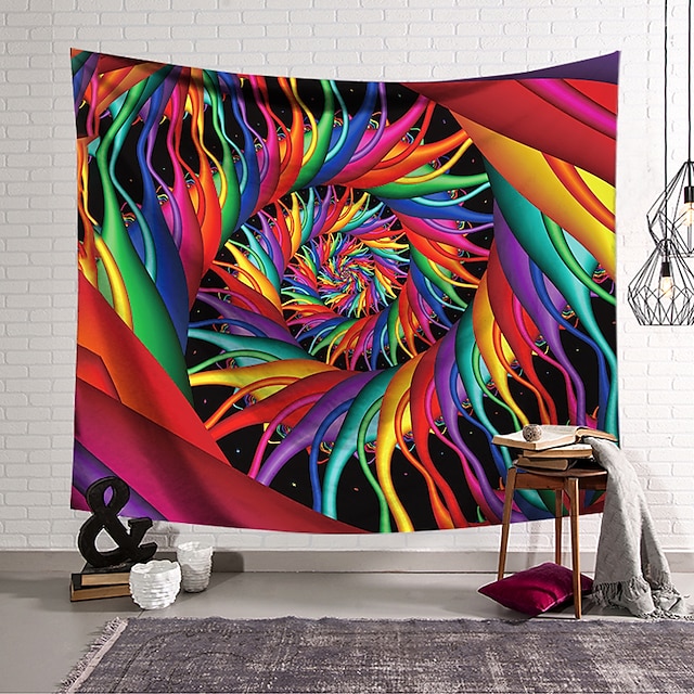 Home & Garden Home Decor | Wall Tapestry Art Decor Blanket Curtain Hanging Home Bedroom Living Room Decoration Polyester - FC171