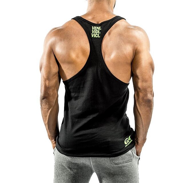 Sports & Outdoors Running, Jogging & Walking | Mens Sleeveless Running Tank Top Racerback Tee Tshirt Top Athletic Athleisure Sum