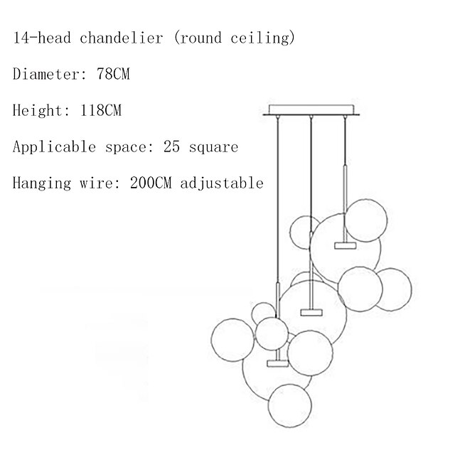 Lights & Lighting Pendant Lights | 78 cm Single Design Pendant Light Metal LED Nordic Style 110-240 V - AP34296