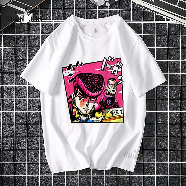 Toys & Hobbies Cosplay & Costumes | Inspired by JoJos Bizarre Adventure JOJO Cosplay Costume T-shirt Polyester / Cotton Blend Pr