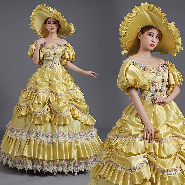 Princess Maria Antonietta Rococo Victorian Renaissance Cocktail Dress ...