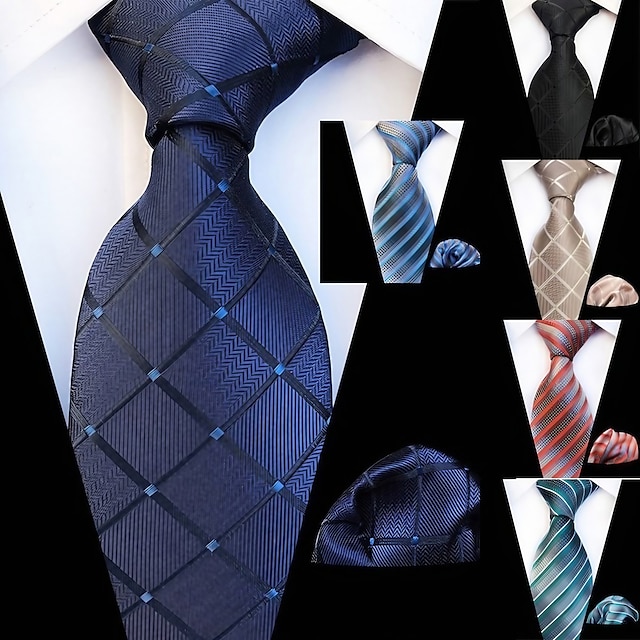  Men's Ties Neckties Work Print Formal Business