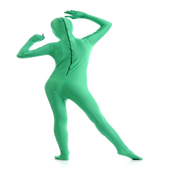  Zentai Suits Skin Suit Full Body Suit Adults' Spandex Lycra Cosplay Costumes Sex Men's Women's Solid Colored Halloween / Leotard / Onesie / Leotard / Onesie / High Elasticity