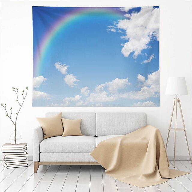 Home & Garden Home Decor | Rainbow Wall Tapestry Art Decor Blanket Curtain Hanging Home Bedroom Living Room Decoration Polyester