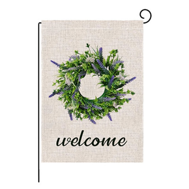 Home & Garden Home Decor | Season Garden Flag Double Sided Outdoor Holidays Yard Flag Holidays Vertical Flags - XA85720