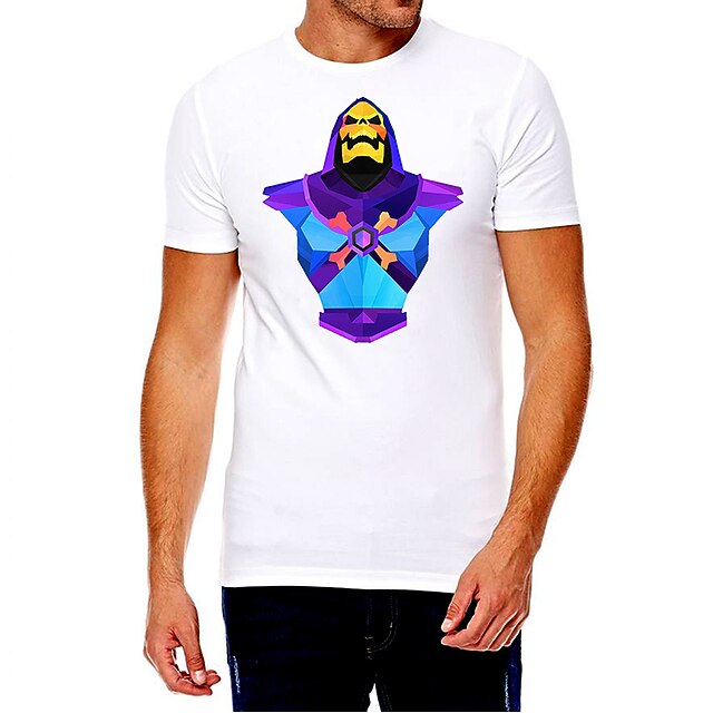 Men's Unisex Tee T shirt Hot Stamping 