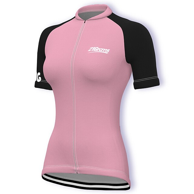 Sports & Outdoors Cycling | 21Grams Womens Short Sleeve Cycling Jersey Bike Jersey Top with 3 Rear Pockets Mountain Bike MTB Roa