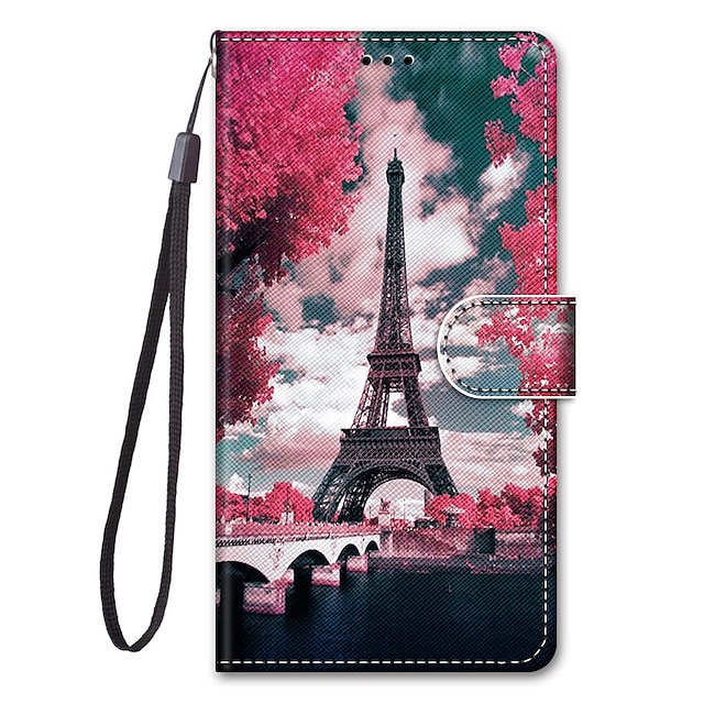  telefoon hoesje Voor Samsung Galaxy S25 S24 S23 S22 S21 FE S21 Ultra Plus A34 A54 S20 A32 Wallet Card Case met standaard Omdraaien Portemonnee Landschap TPU PU-nahka