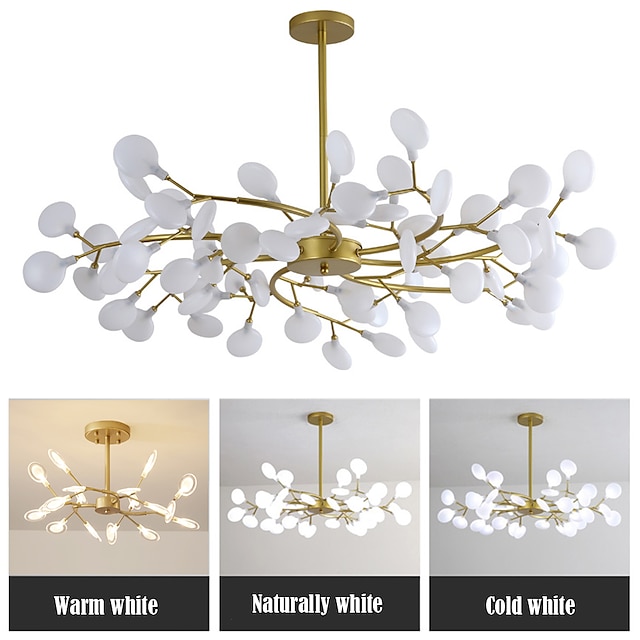 LED Pendant Light 27 36 45 54 Heads Firefly Chandelier LED Pendant ...