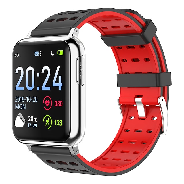  V5 Smartwatch 1.3 Zoll Smartwatch Fitnessuhr Bluetooth Schrittzähler AktivitätenTracker Schlaf-Tracker Kompatibel mit Android iOS Damen Herren Langer Standby Freisprechanlage Kamera Kontrolle 35mm